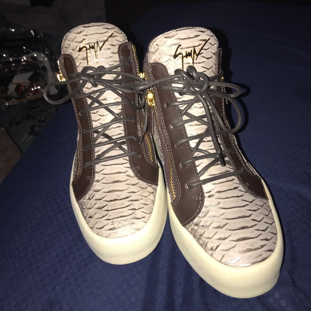 Brown Giuseppe Sneakers + Dust Bag